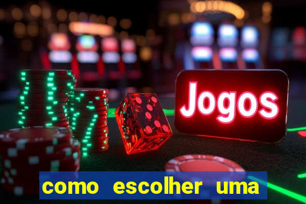 como escolher uma boa cartela de bingo
